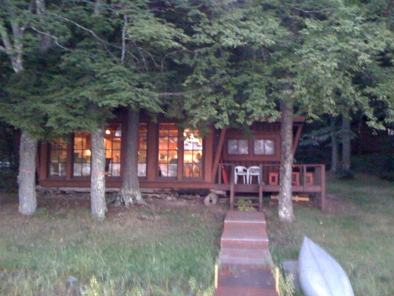 [picture of the log cabin]